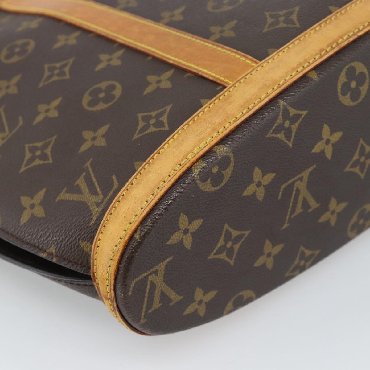 LOUIS VUITTON Monogram Babylone Tote Bag M51102 LV Auth ka4730
