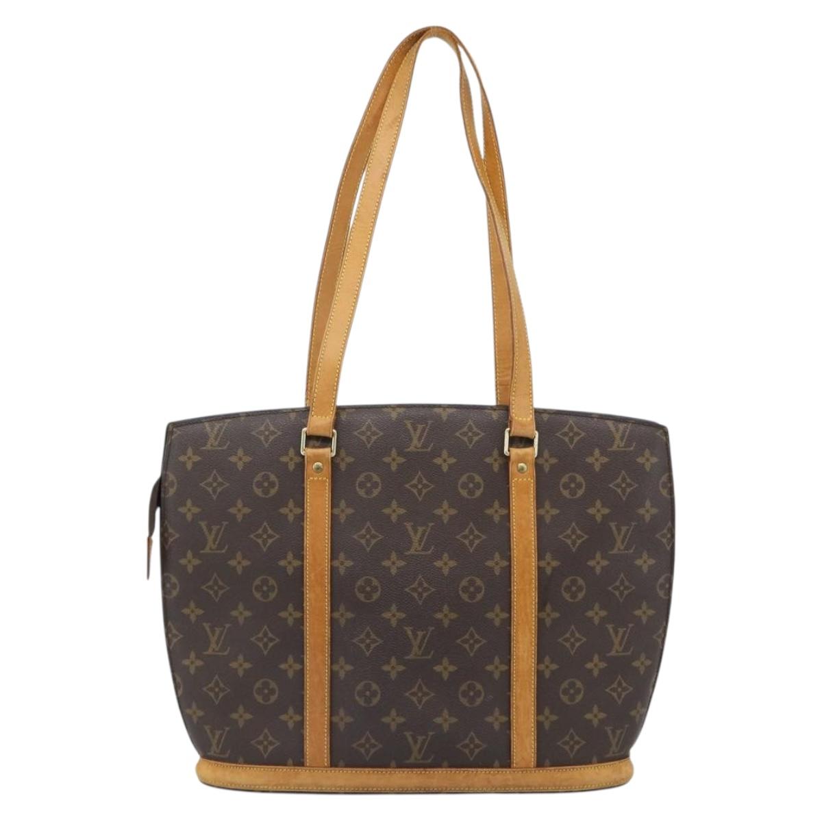 LOUIS VUITTON Monogram Babylone Tote Bag M51102 LV Auth ka4730
