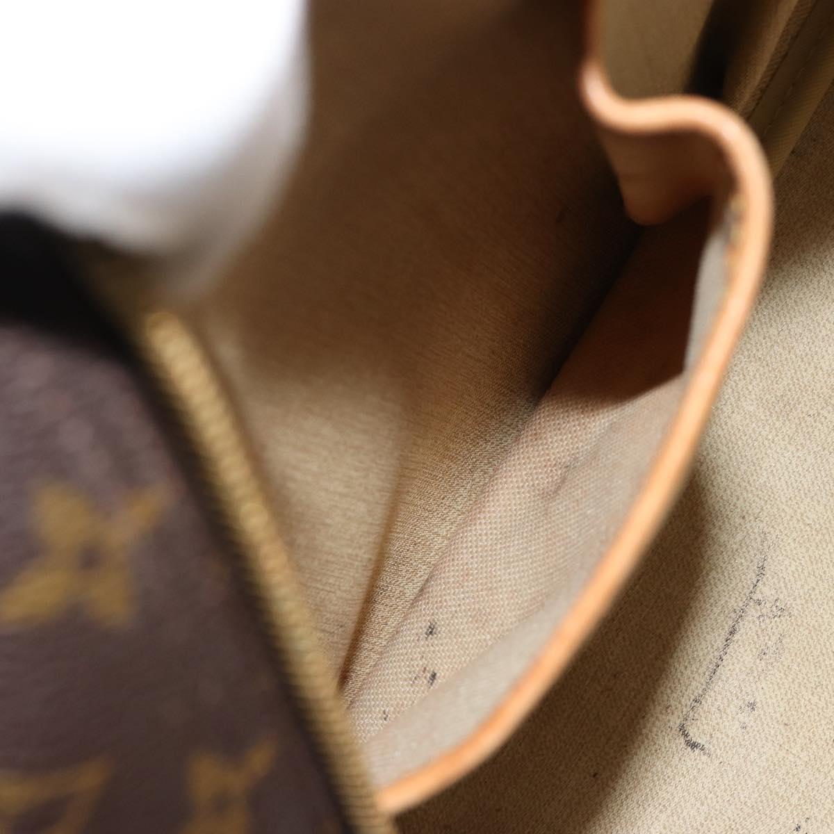 LOUIS VUITTON Monogram Deauville Hand Bag M47270 LV Auth ka4731