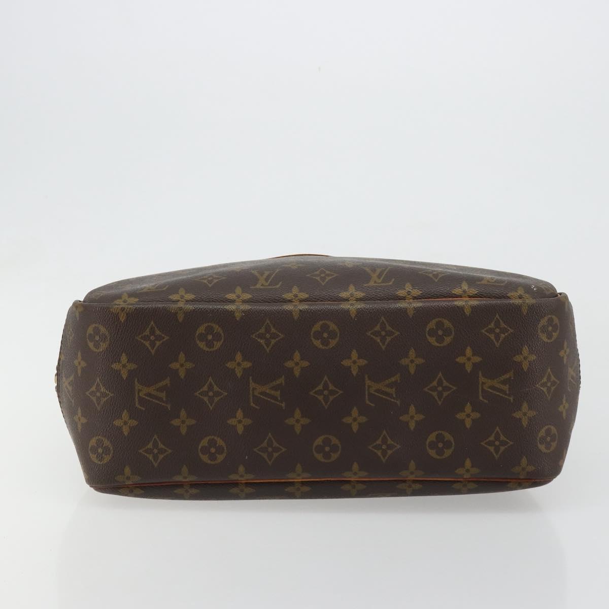 LOUIS VUITTON Monogram Deauville Hand Bag M47270 LV Auth ka4731