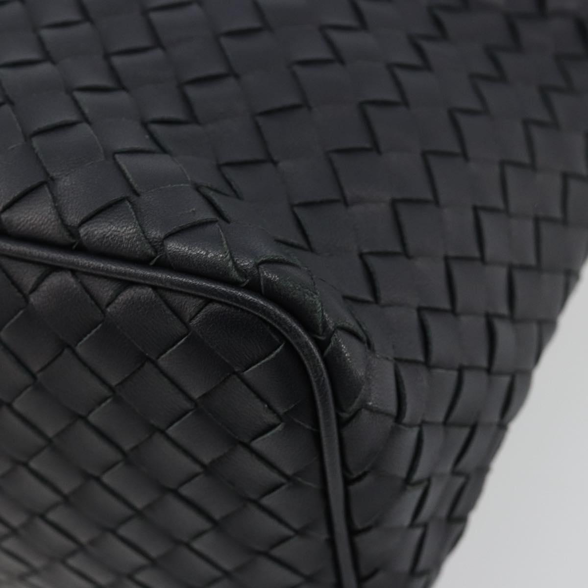 BOTTEGA VENETA INTRECCIATO Shoulder Bag Leather Navy Auth ka4737V
