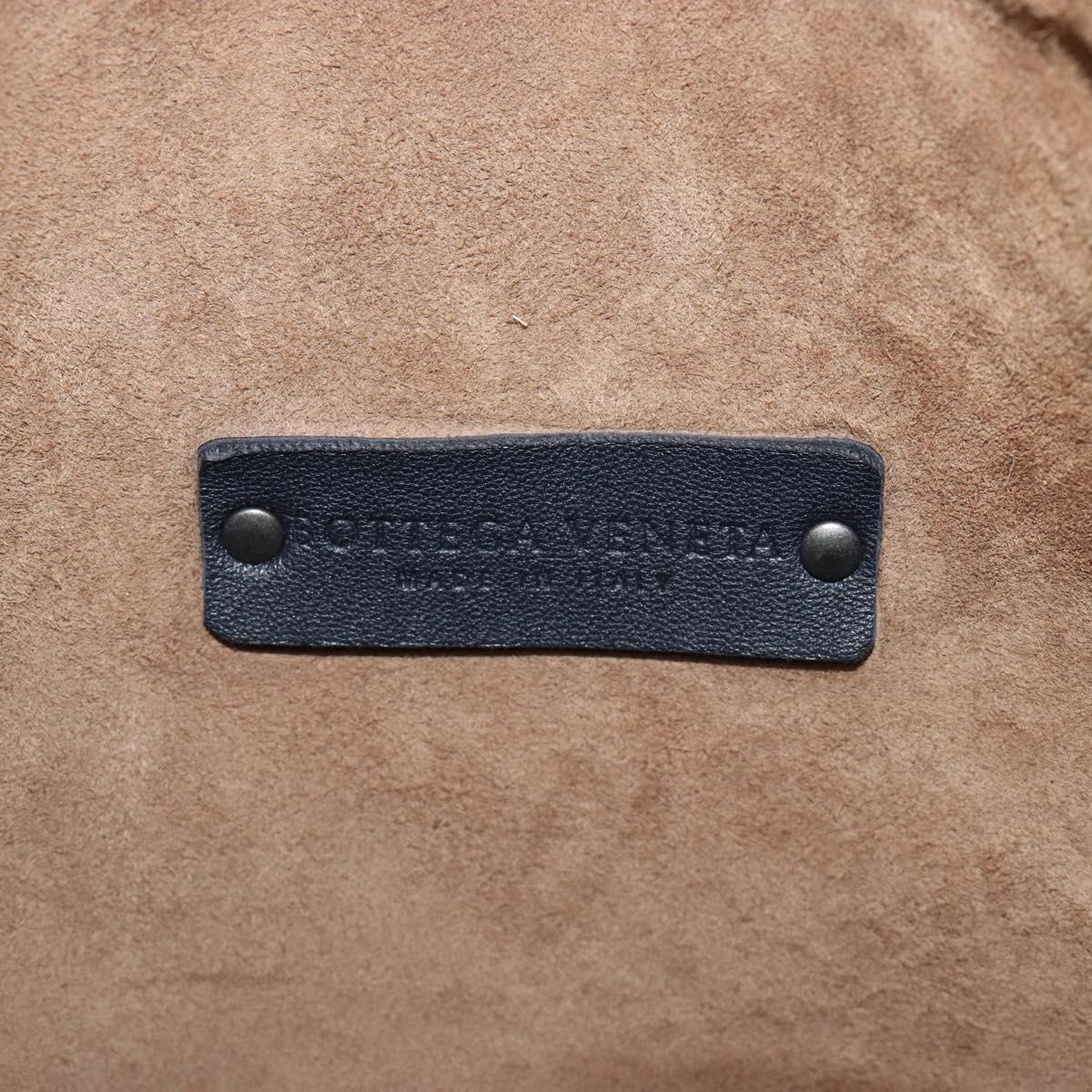 BOTTEGA VENETA INTRECCIATO Shoulder Bag Leather Navy Auth ka4737V