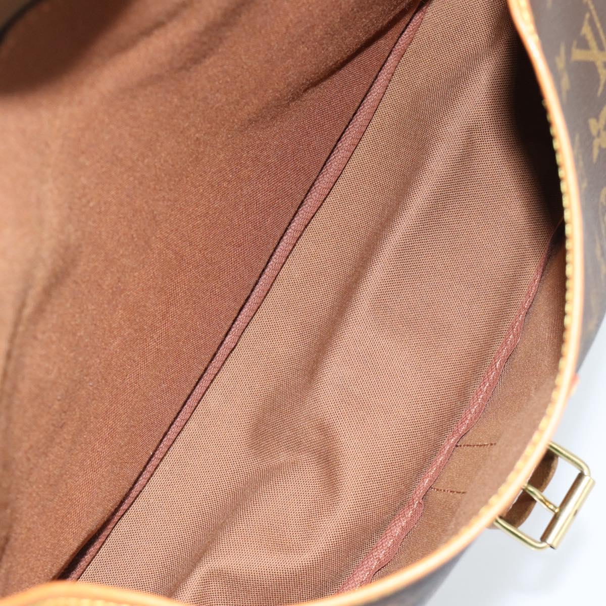 LOUIS VUITTON Monogram Saumur 35 Shoulder Bag M42254 LV Auth ka4741A