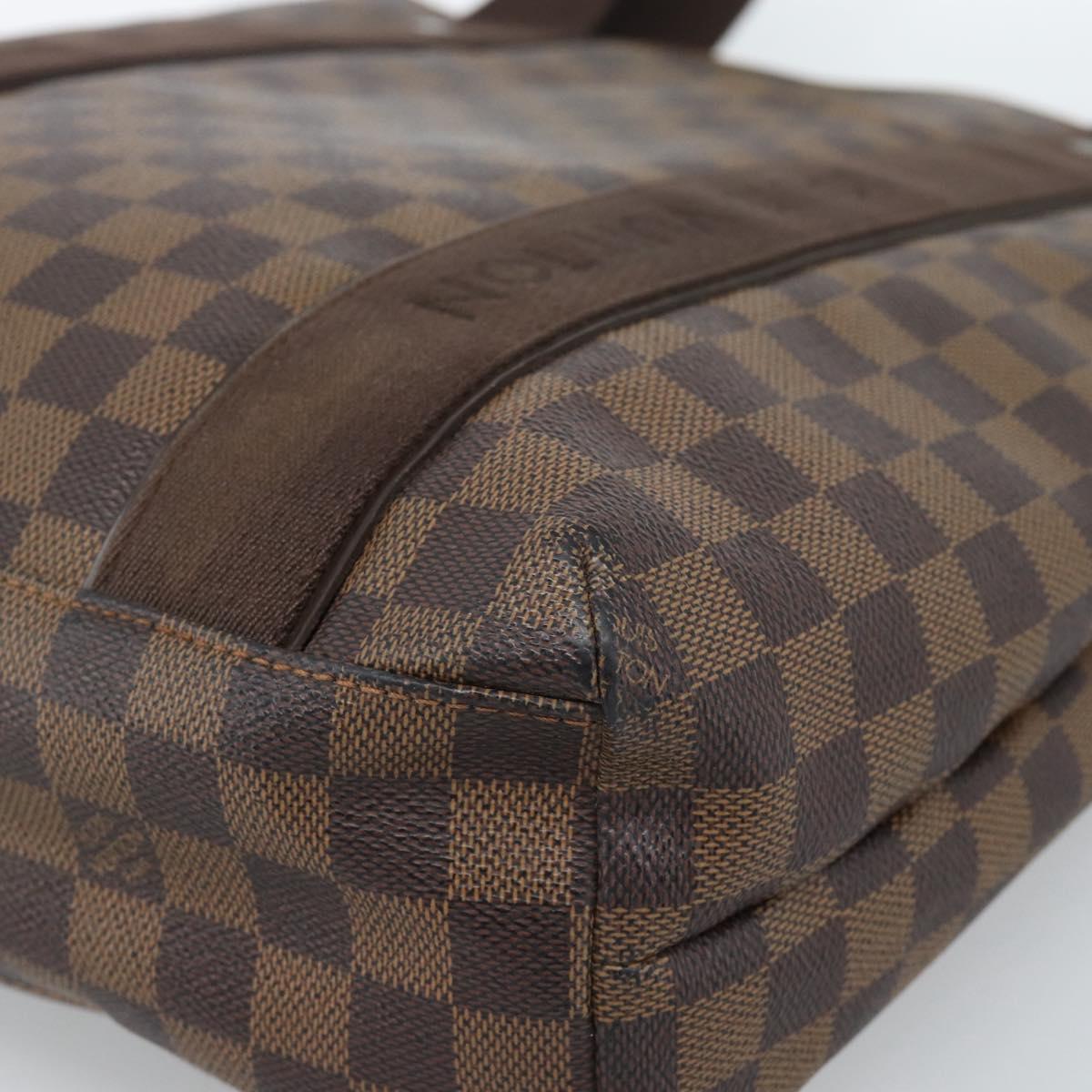 LOUIS VUITTON Damier Ebene Kababobur Tote Bag N52006 LV Auth ka4745