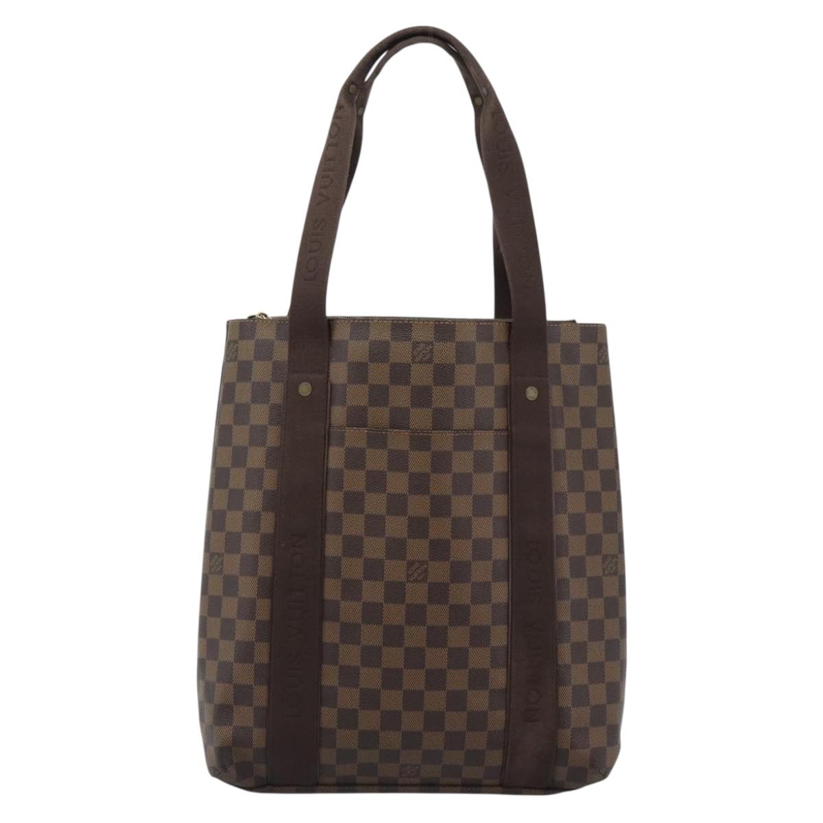 LOUIS VUITTON Damier Ebene Kababobur Tote Bag N52006 LV Auth ka4745