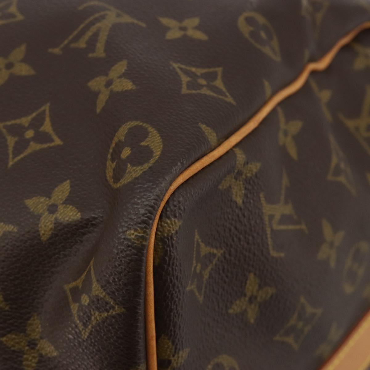 LOUIS VUITTON Monogram Keepall Bandouliere 50 Boston Bag M41416 LV Auth ka4746A