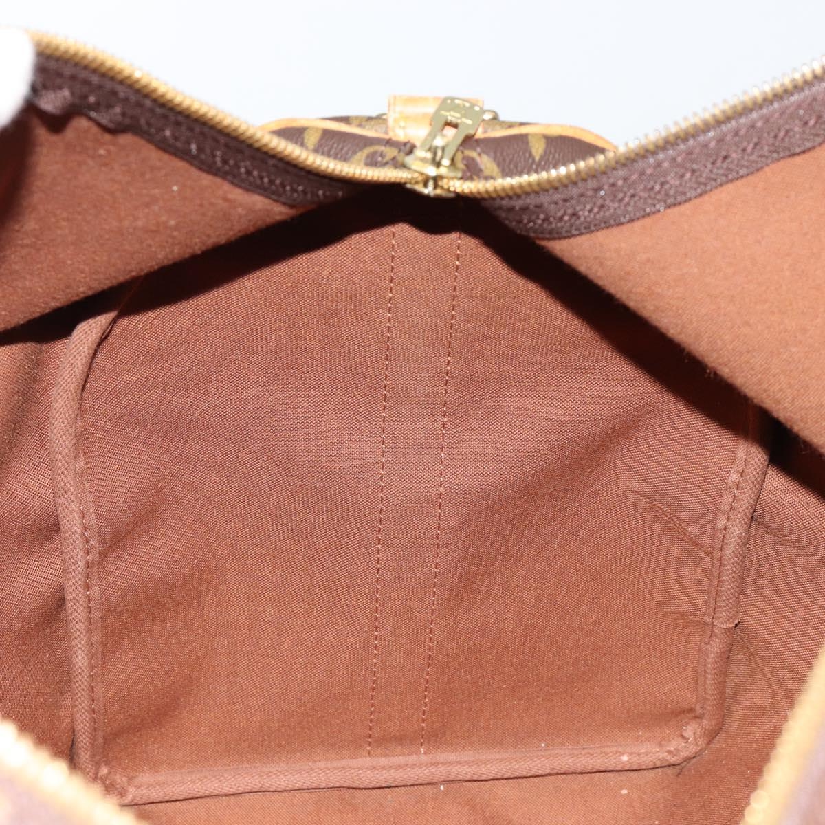 LOUIS VUITTON Monogram Keepall Bandouliere 50 Boston Bag M41416 LV Auth ka4746A