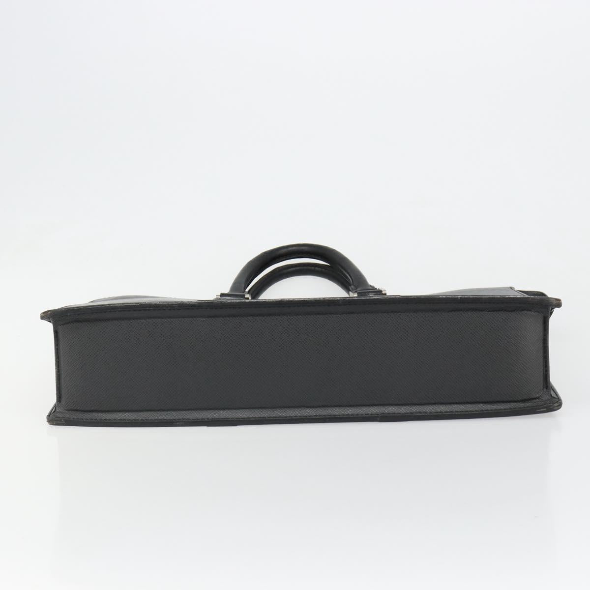 LOUIS VUITTON Taiga Porte Documents Rozan Bag Ardoise M30052 LV Auth ka4757