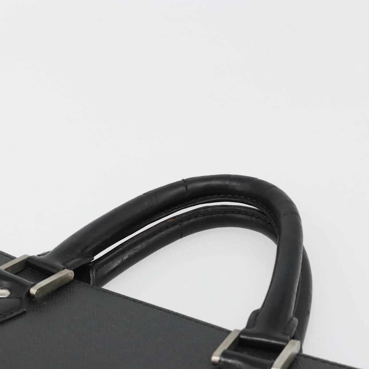LOUIS VUITTON Taiga Porte Documents Rozan Bag Ardoise M30052 LV Auth ka4757