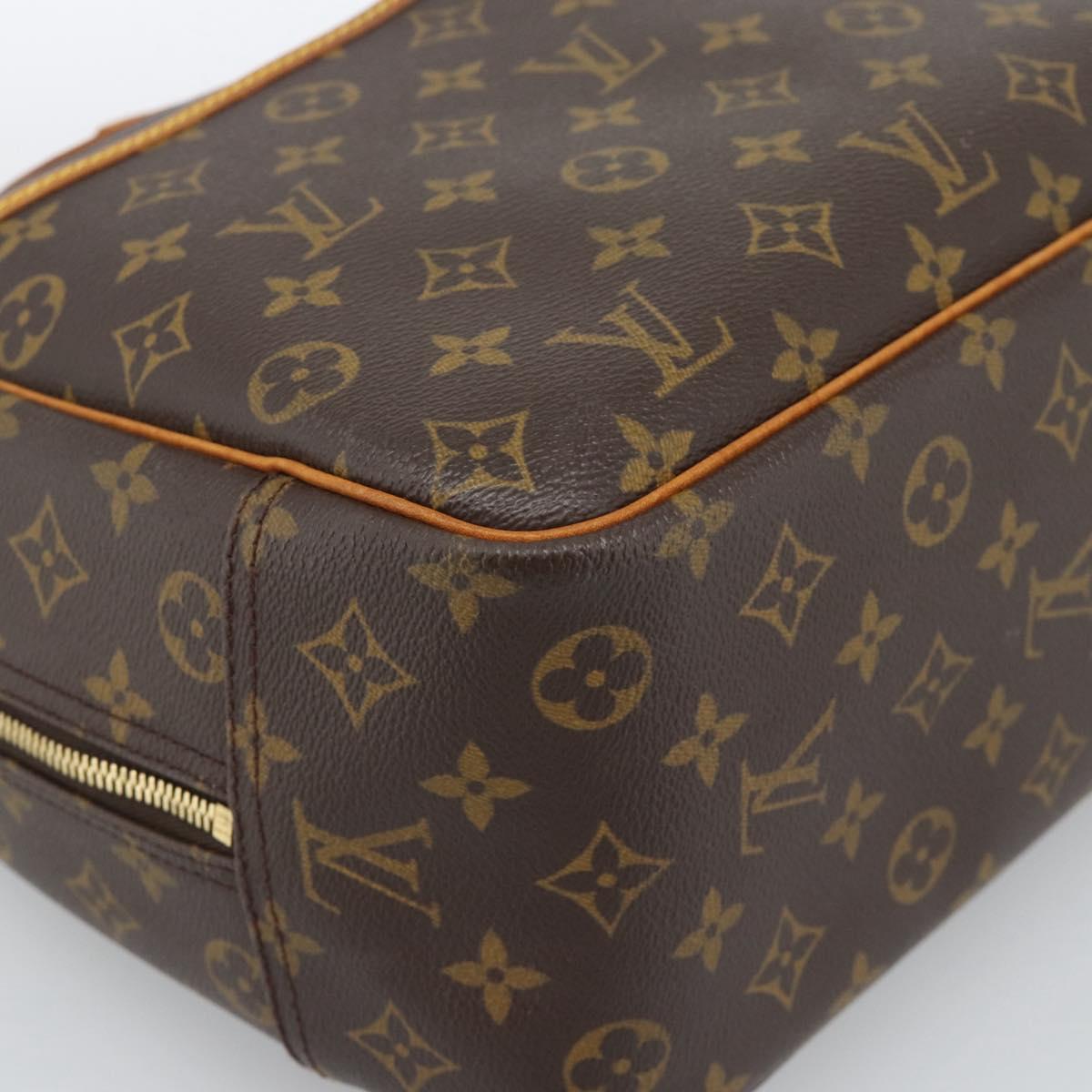 LOUIS VUITTON Monogram Deauville Hand Bag M47270 LV Auth ka4758
