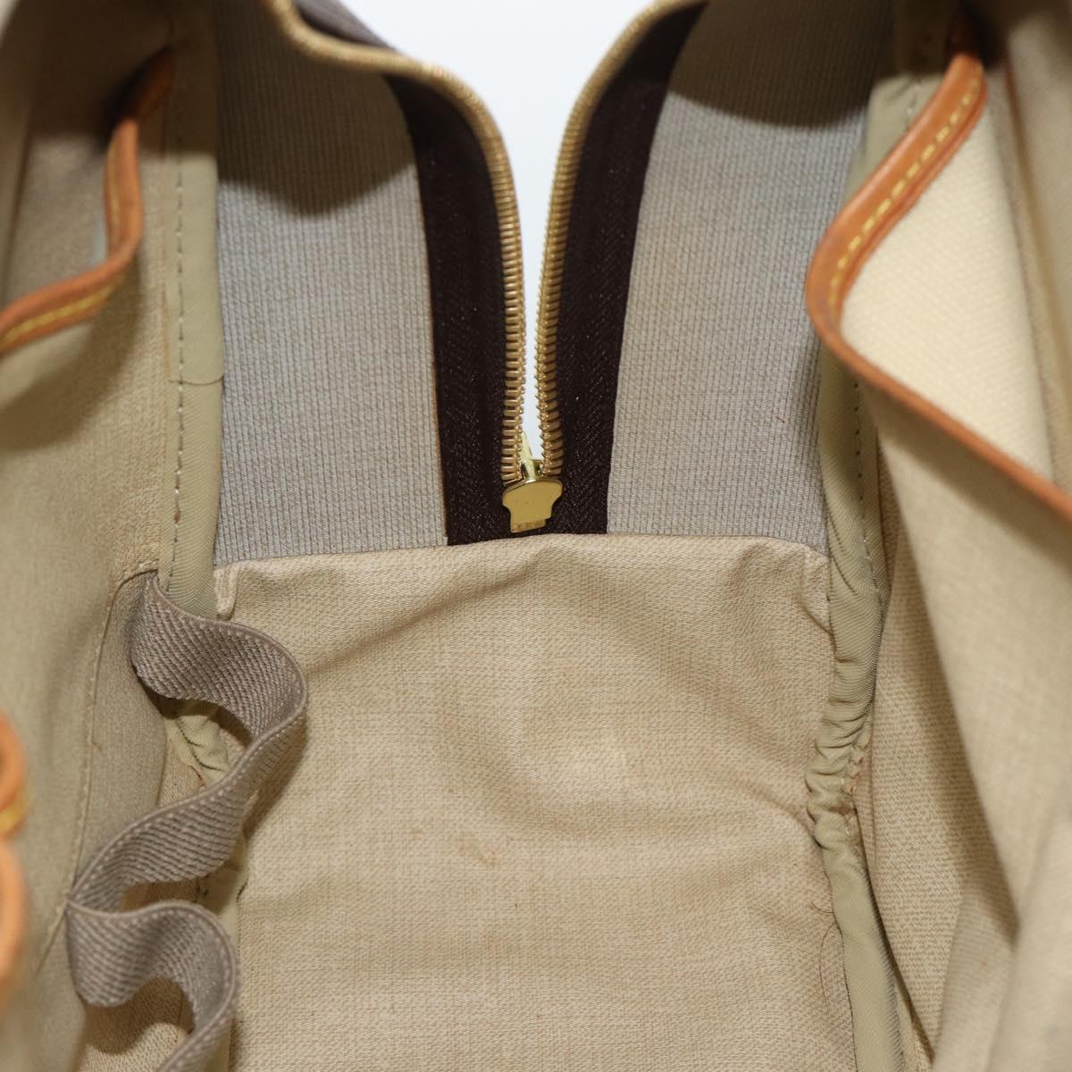 LOUIS VUITTON Monogram Deauville Hand Bag M47270 LV Auth ka4758
