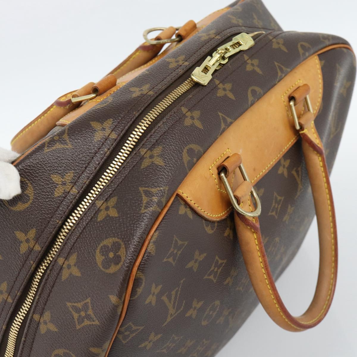 LOUIS VUITTON Monogram Deauville Hand Bag M47270 LV Auth ka4758