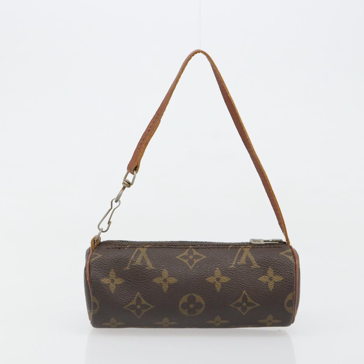 LOUIS VUITTON Monogram Papillon 30 Hand Bag M51385 LV Auth ka4796