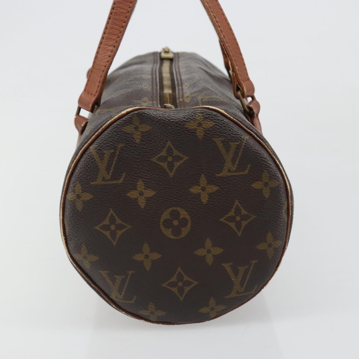 LOUIS VUITTON Monogram Papillon 30 Hand Bag M51385 LV Auth ka4796