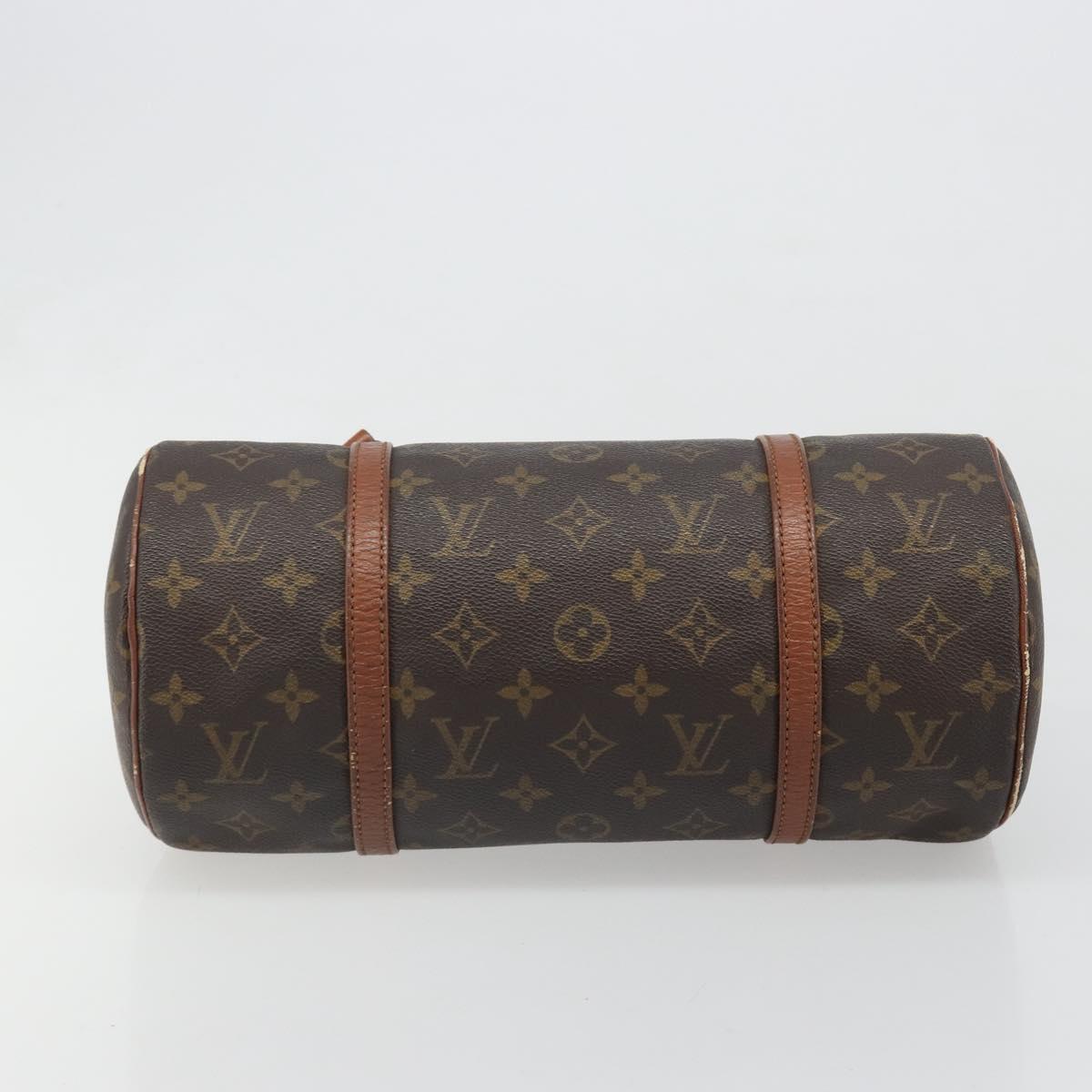 LOUIS VUITTON Monogram Papillon 30 Hand Bag M51385 LV Auth ka4796