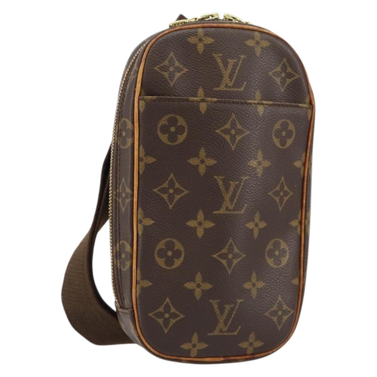 LOUIS VUITTON Monogram Pochette Gange Shoulder Bag M51870 LV Auth ka481