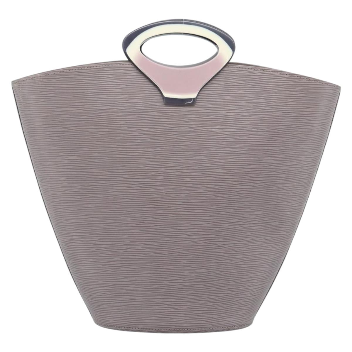 LOUIS VUITTON Epi Noctumble Hand Bag Lilac M5252B LV Auth ka4816