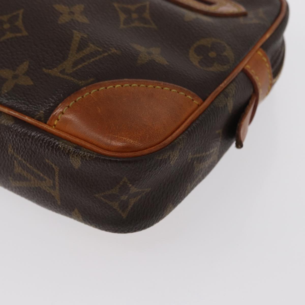 LOUIS VUITTON Monogram Marly Dragonne GM Clutch Bag M51825 LV Auth ka482
