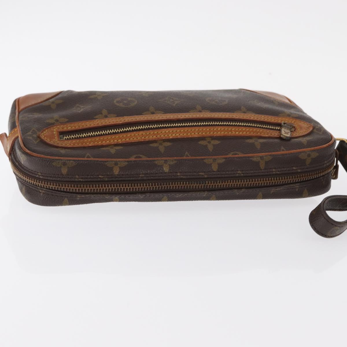LOUIS VUITTON Monogram Marly Dragonne GM Clutch Bag M51825 LV Auth ka482