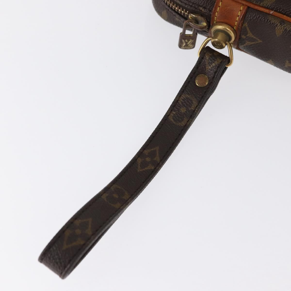LOUIS VUITTON Monogram Marly Dragonne GM Clutch Bag M51825 LV Auth ka482