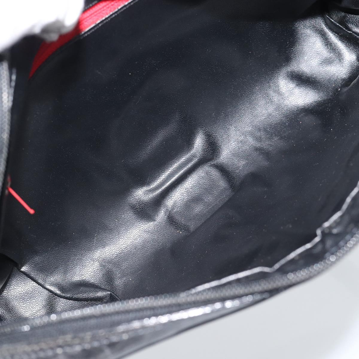 GUCCI GG Canvas Web Sherry Line Shoulder Bag Black Red Green Auth ka4825