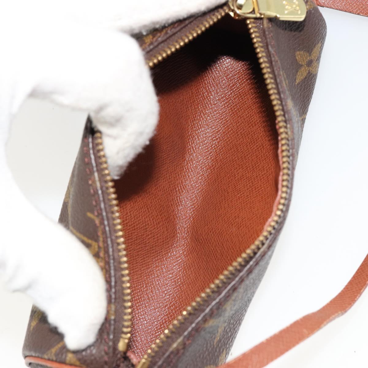 LOUIS VUITTON Monogram Papillon Pouch LV Auth ka4838