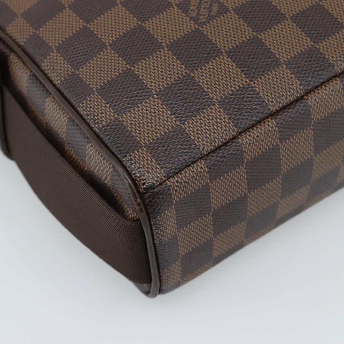 LOUIS VUITTON Damier Ebene Olaf PM Shoulder Bag N41442 LV Auth ka4840