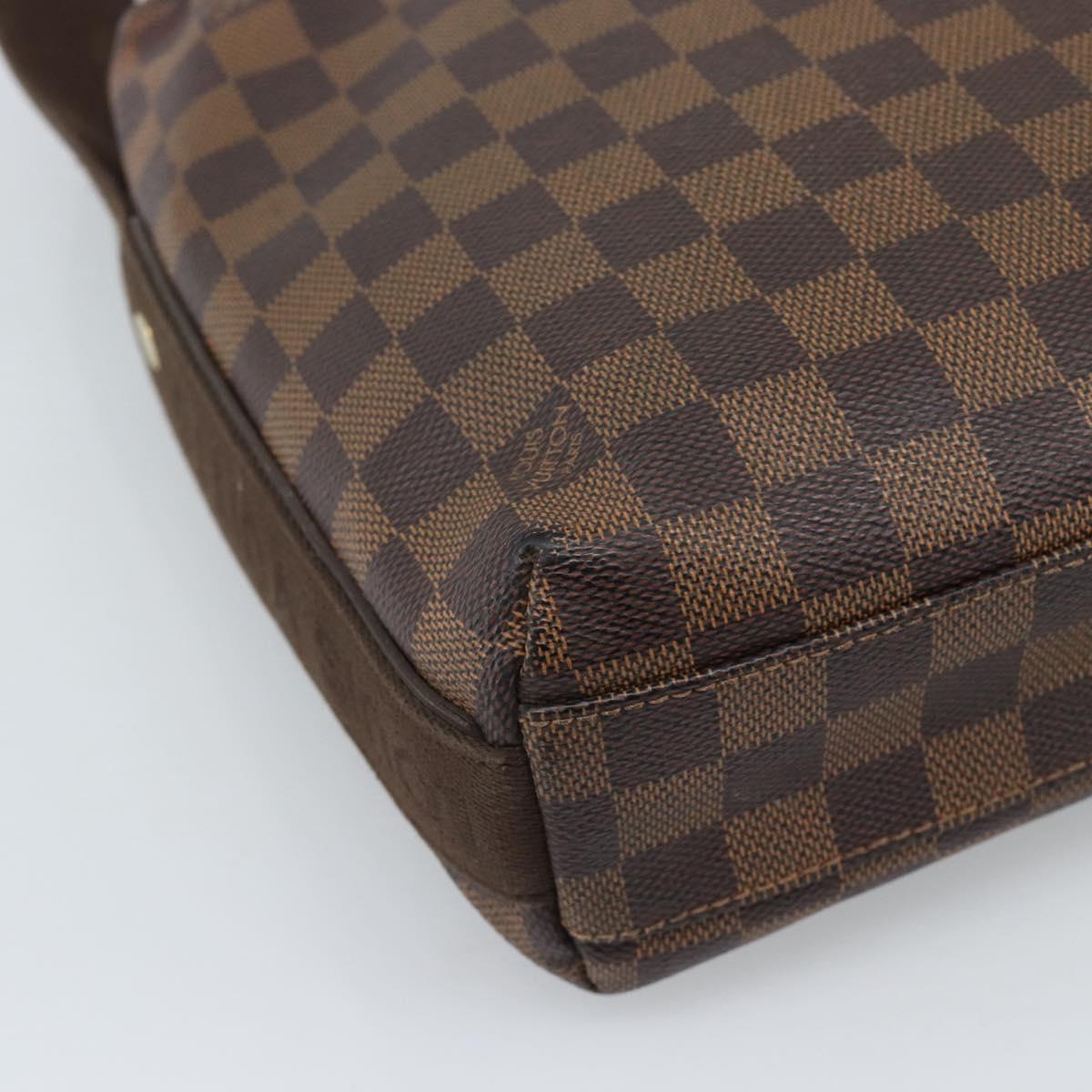 LOUIS VUITTON Damier Ebene Trotteur Beaubourg Shoulder Bag N41135 LV Auth ka4850