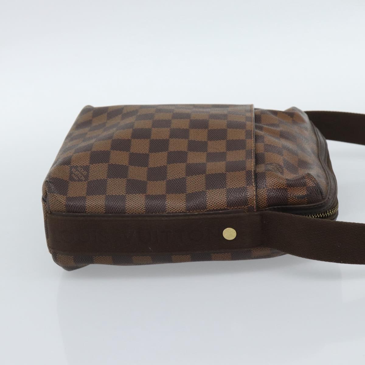 LOUIS VUITTON Damier Ebene Trotteur Beaubourg Shoulder Bag N41135 LV Auth ka4850
