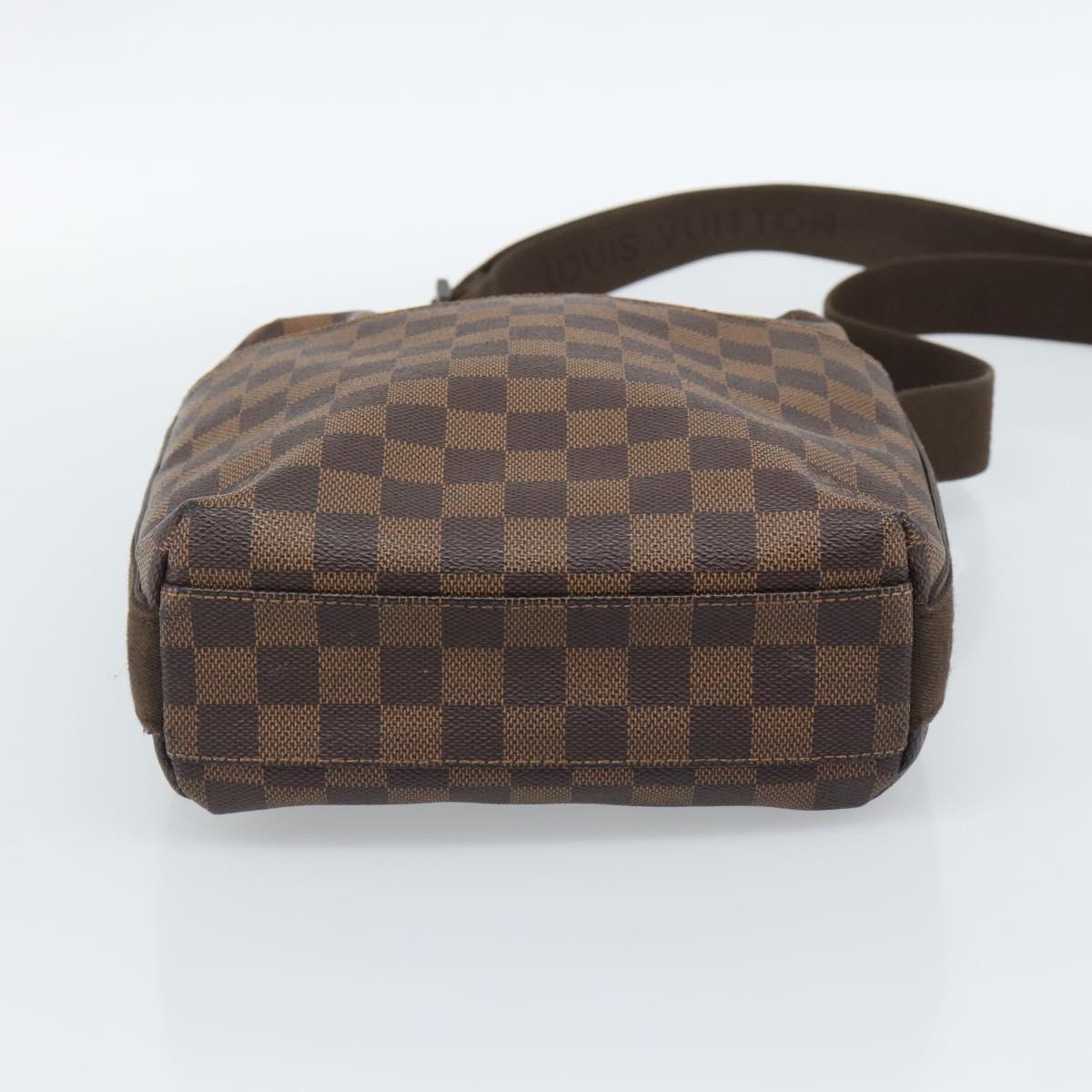 LOUIS VUITTON Damier Ebene Trotteur Beaubourg Shoulder Bag N41135 LV Auth ka4850