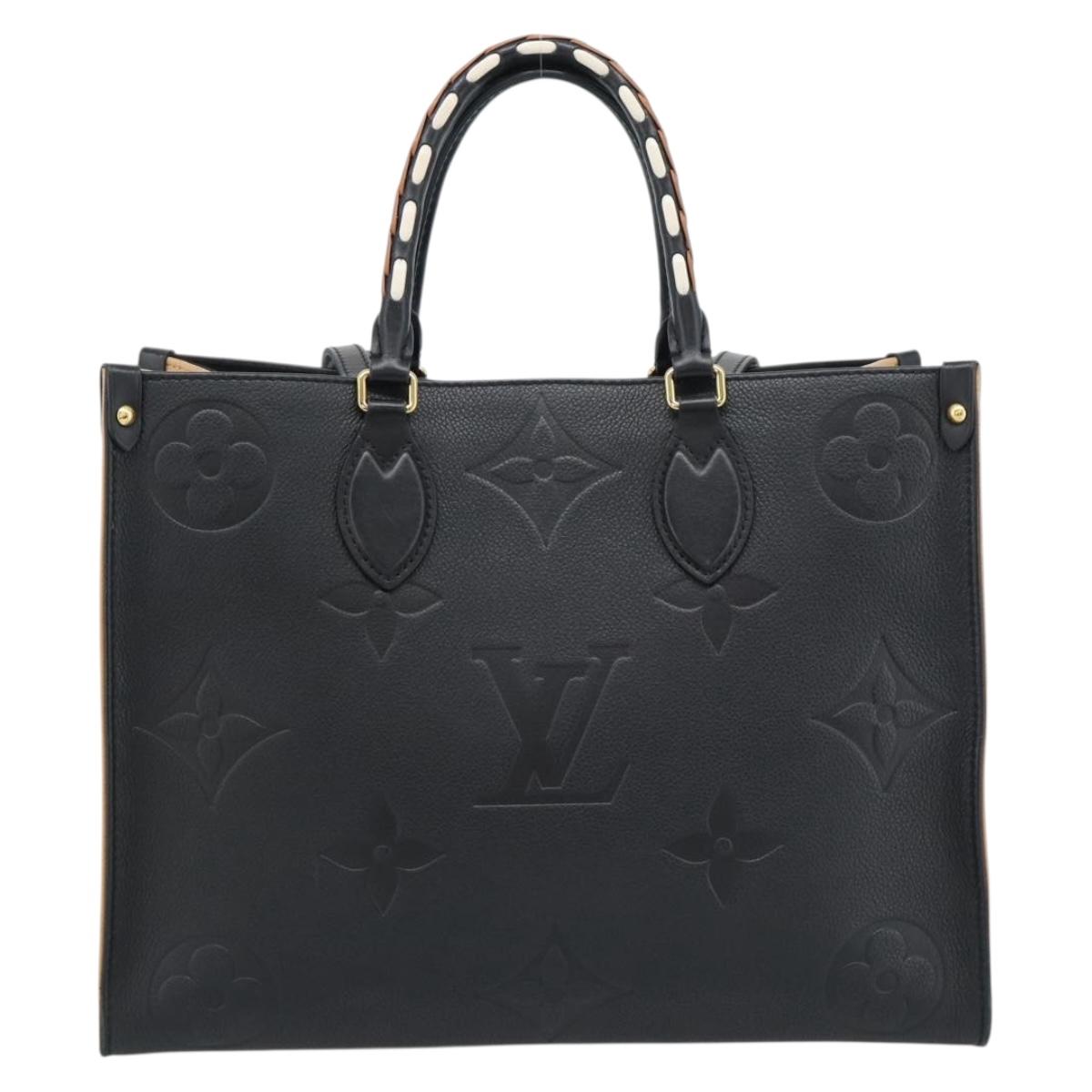 LOUIS VUITTON Empreinte Wild At Heart On The Go MM Bag M58522 LV Auth ka4854SM