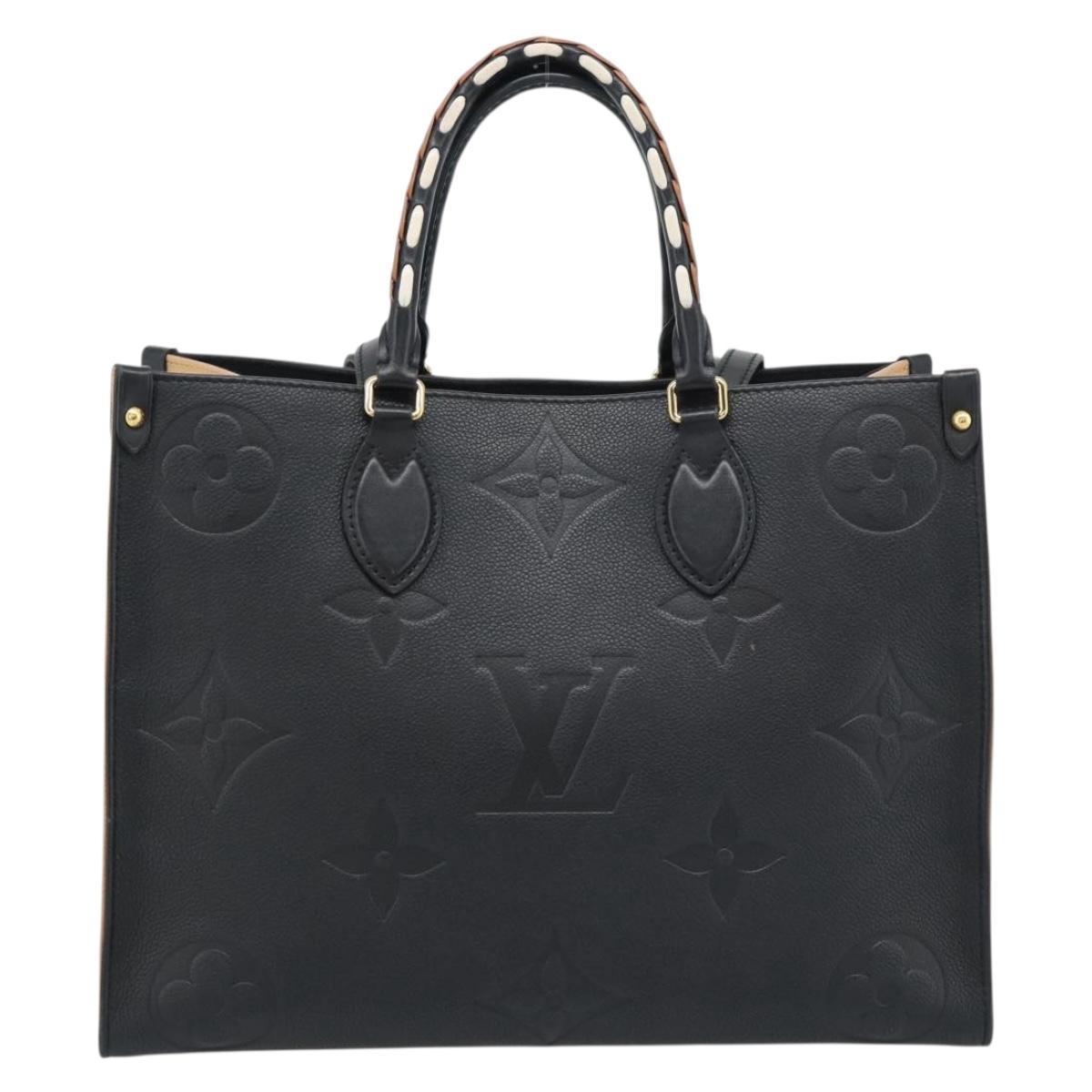 LOUIS VUITTON Empreinte Wild At Heart On The Go MM Bag M58522 LV Auth ka4854SM