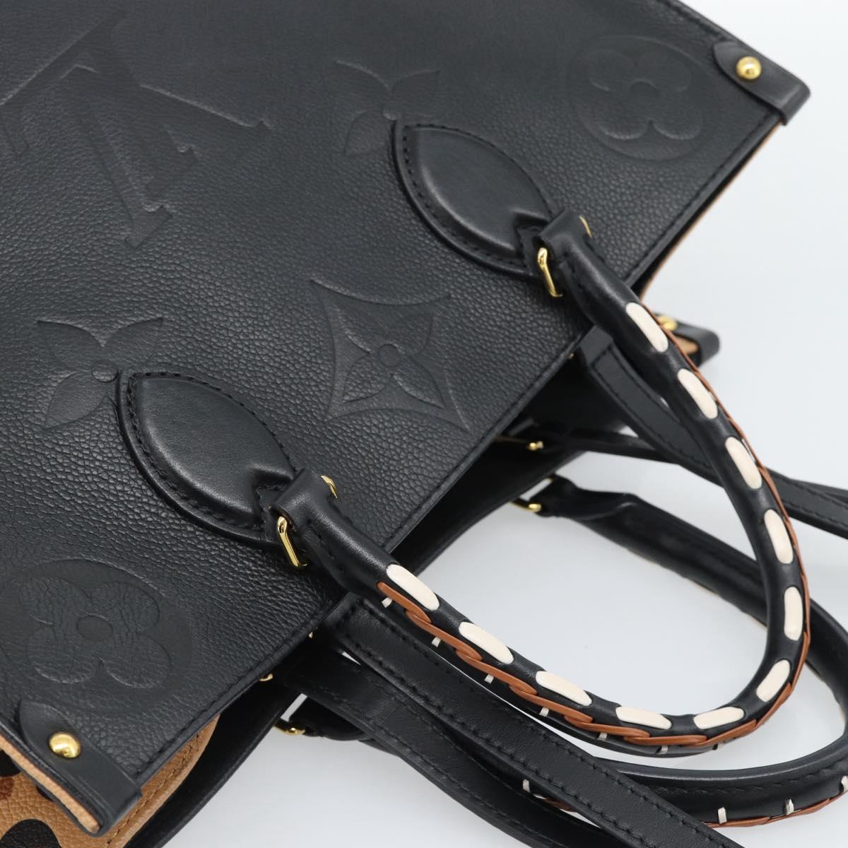 LOUIS VUITTON Empreinte Wild At Heart On The Go MM Bag M58522 LV Auth ka4854SM