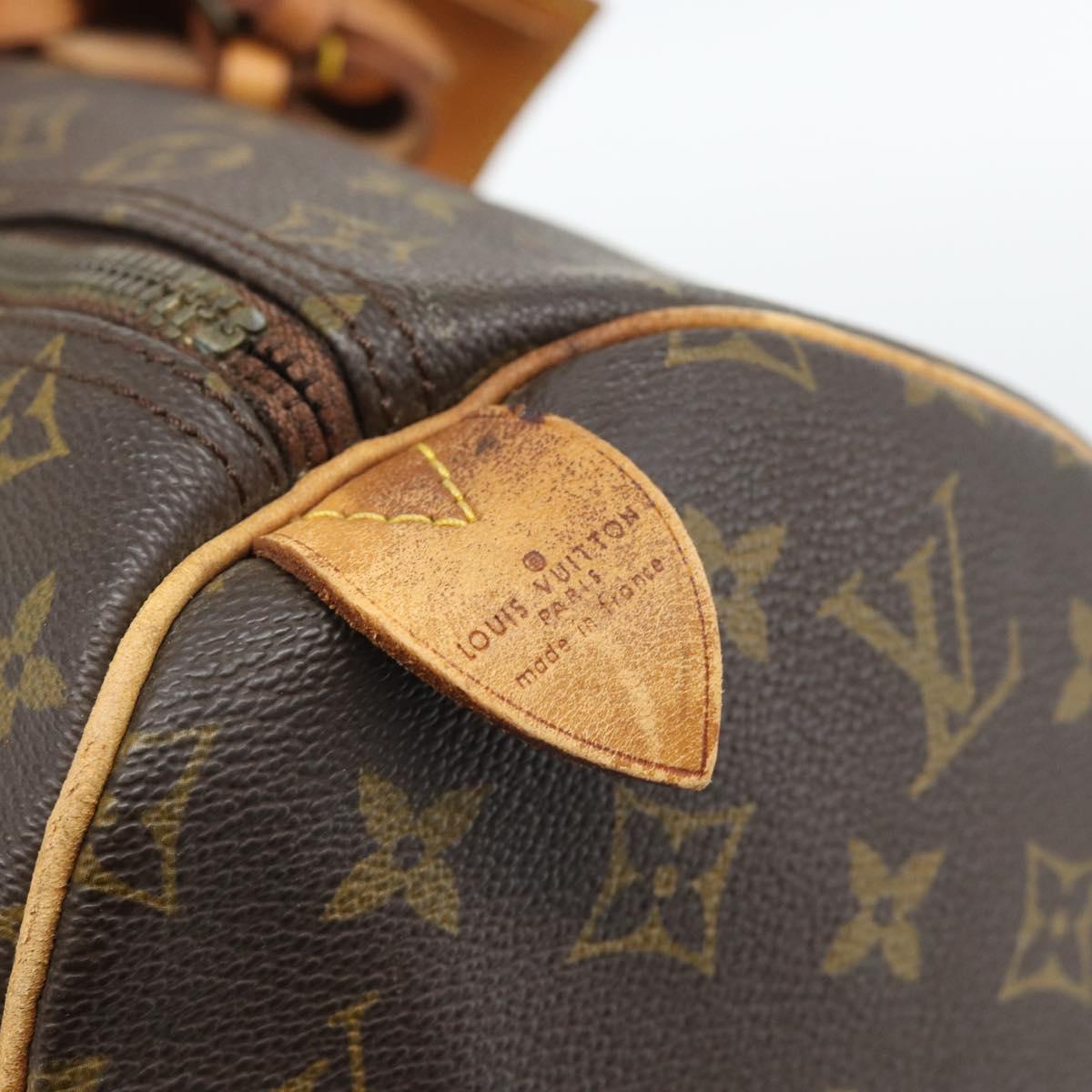 LOUIS VUITTON Monogram Keepall 45 Boston Bag M41428 LV Auth ka4857