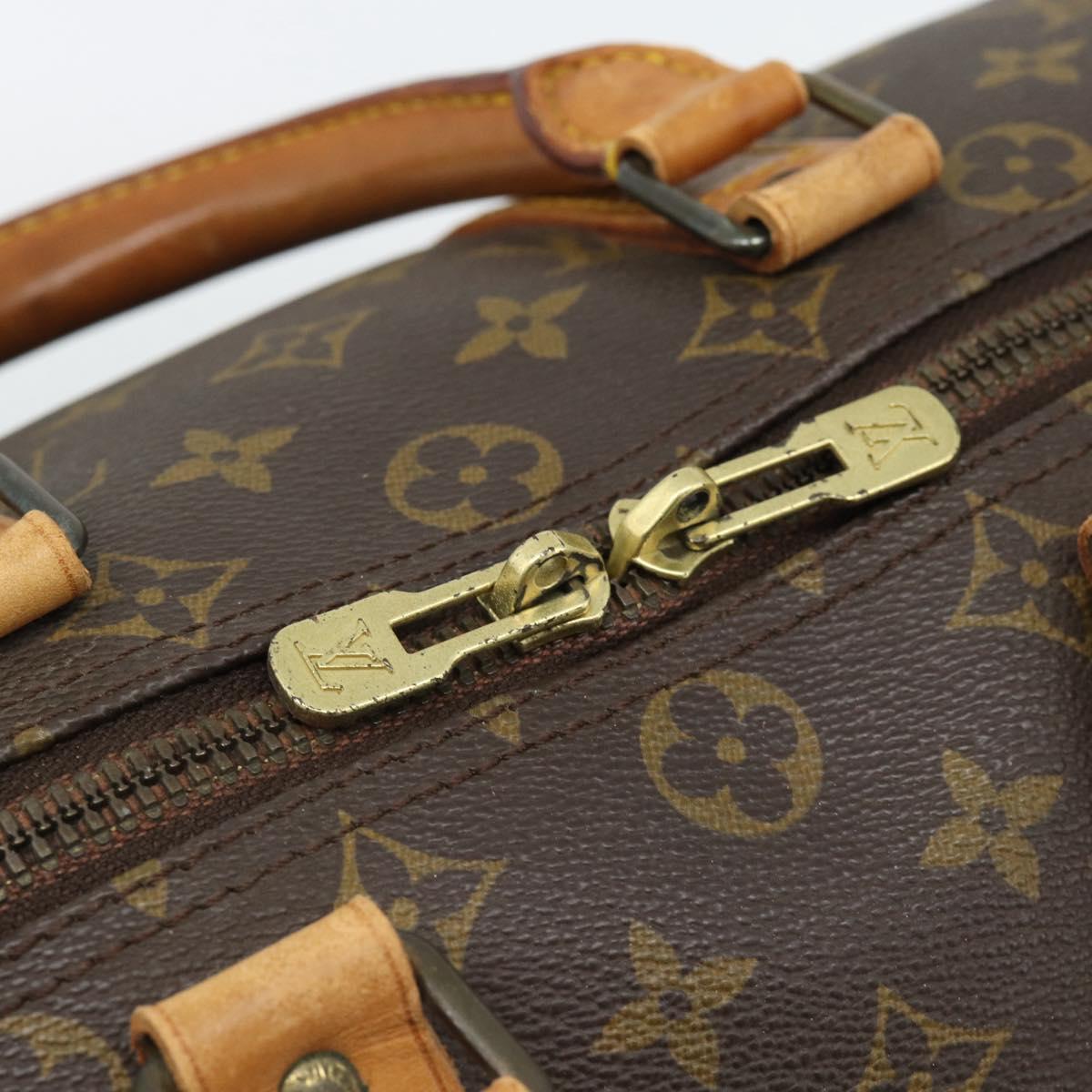 LOUIS VUITTON Monogram Keepall 45 Boston Bag M41428 LV Auth ka4857