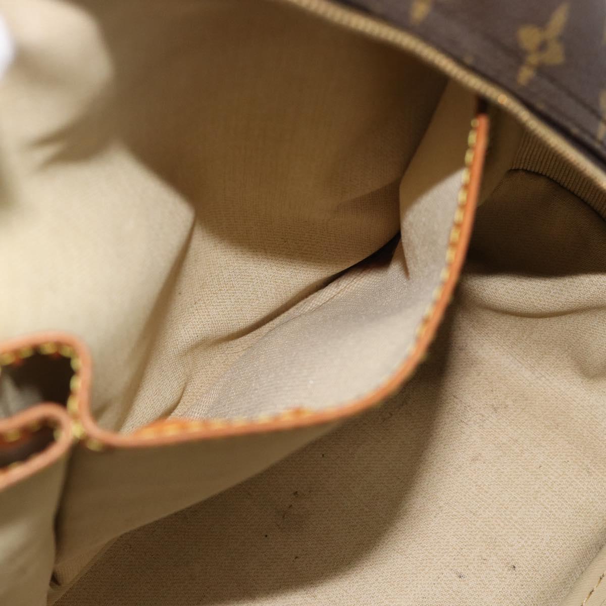 LOUIS VUITTON Monogram Deauville Hand Bag M47270 LV Auth ka4859