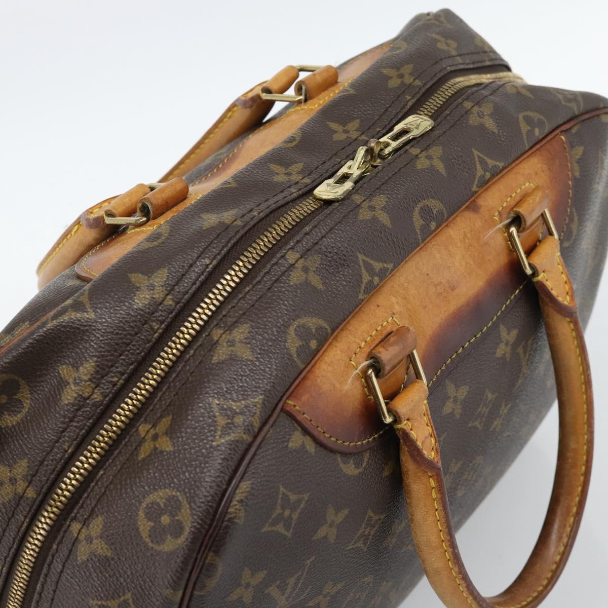 LOUIS VUITTON Monogram Deauville Hand Bag M47270 LV Auth ka4859