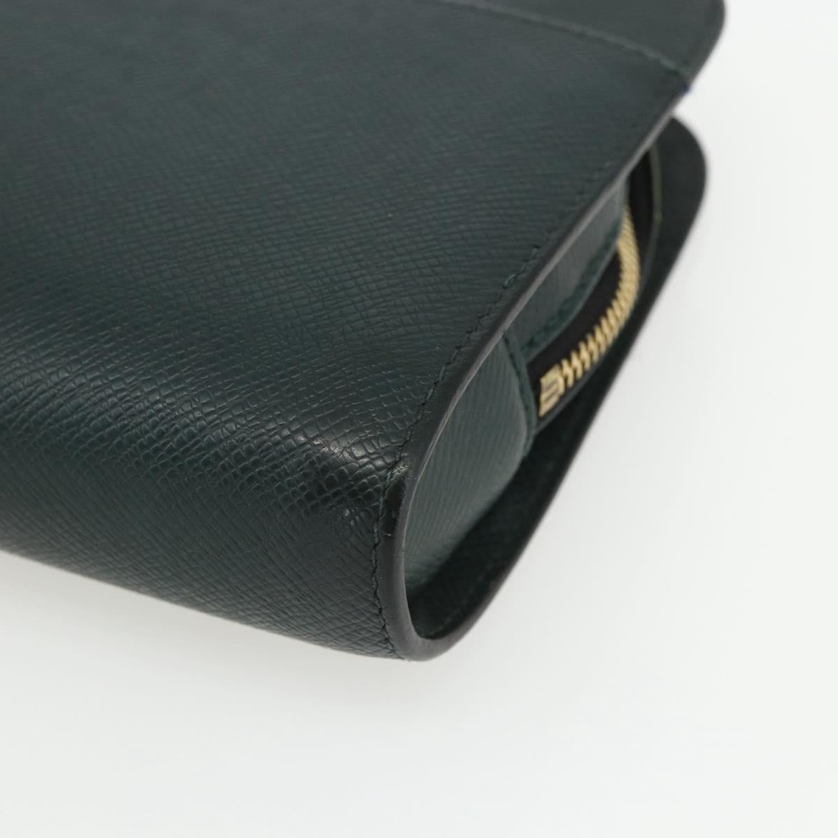 LOUIS VUITTON Taiga Baikal Clutch Bag Epicea M30184 LV Auth ka487