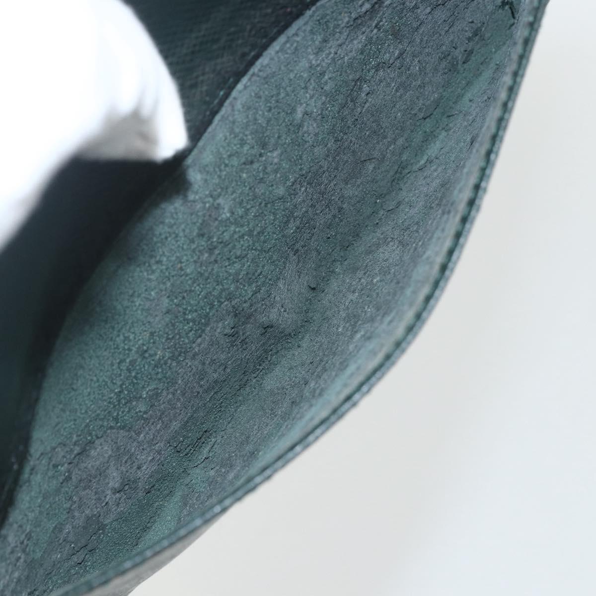 LOUIS VUITTON Taiga Baikal Clutch Bag Epicea M30184 LV Auth ka487