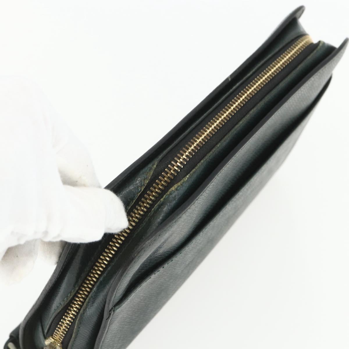 LOUIS VUITTON Taiga Baikal Clutch Bag Epicea M30184 LV Auth ka487