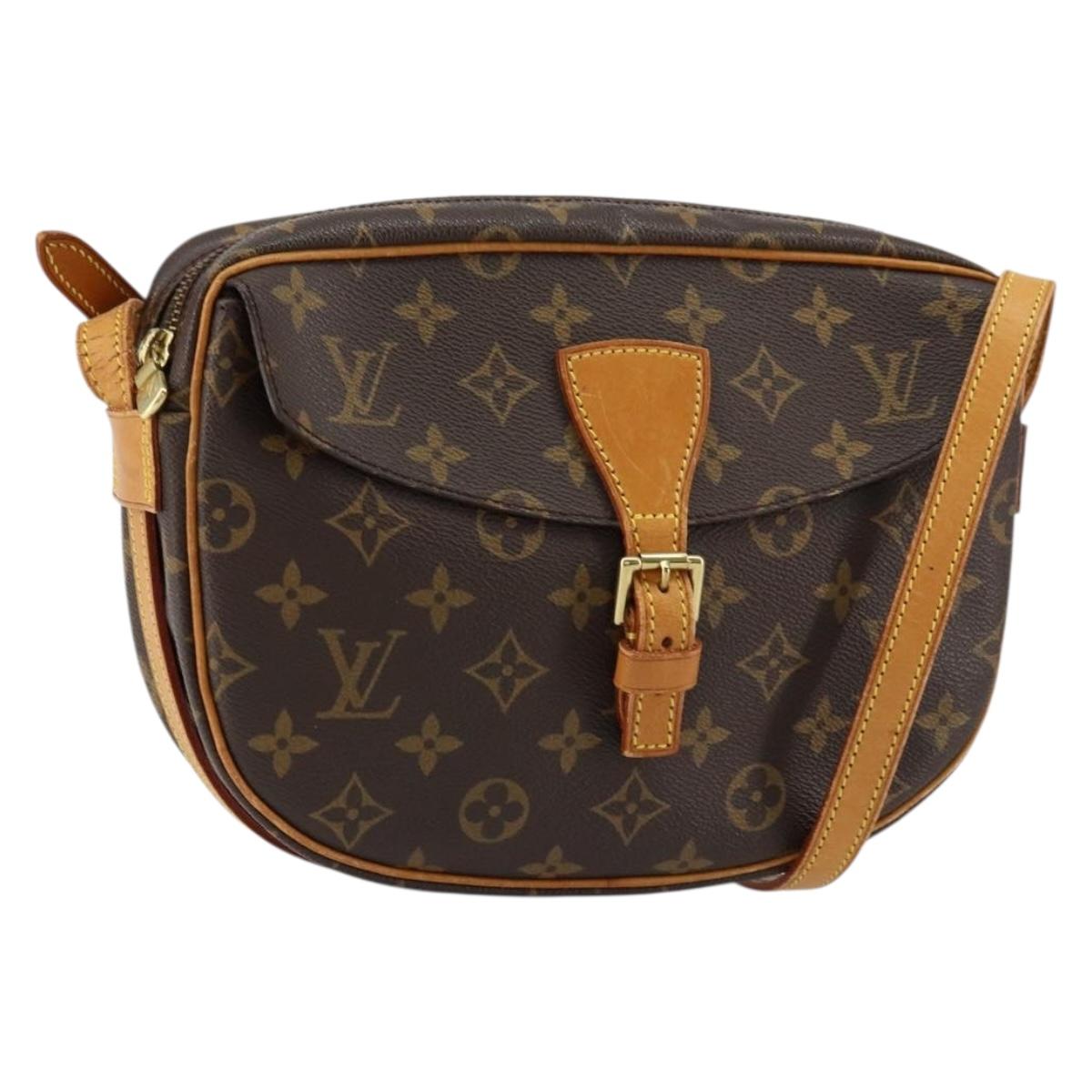 LOUIS VUITTON Monogram Jeune Fille GM Shoulder Bag M51225 LV Auth ka488