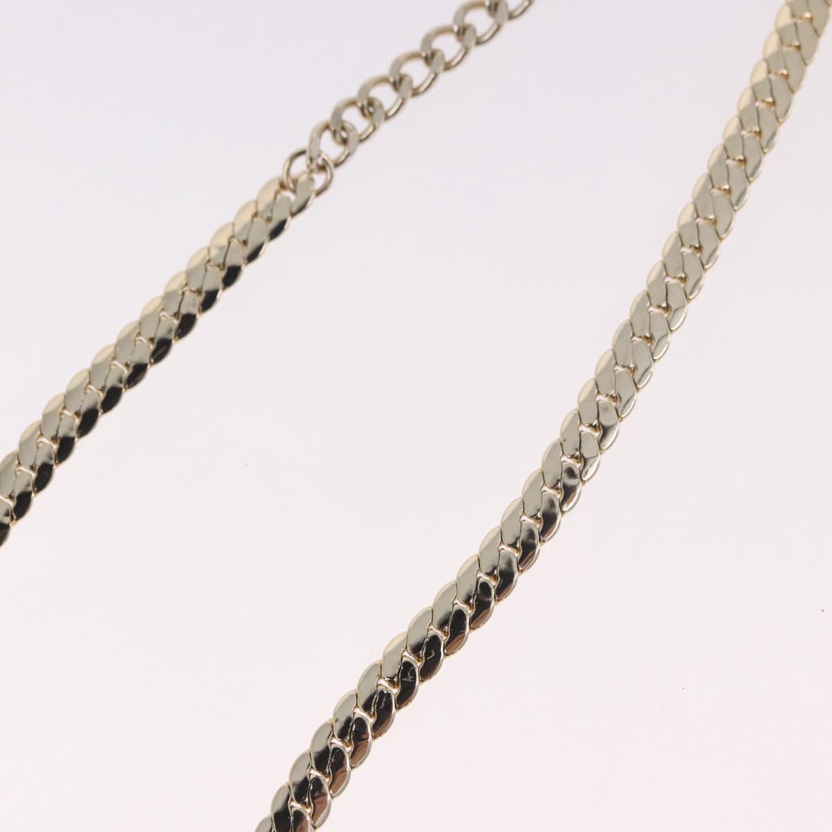 CHANEL Necklace metal Gold Tone CC Auth ka4882SAM