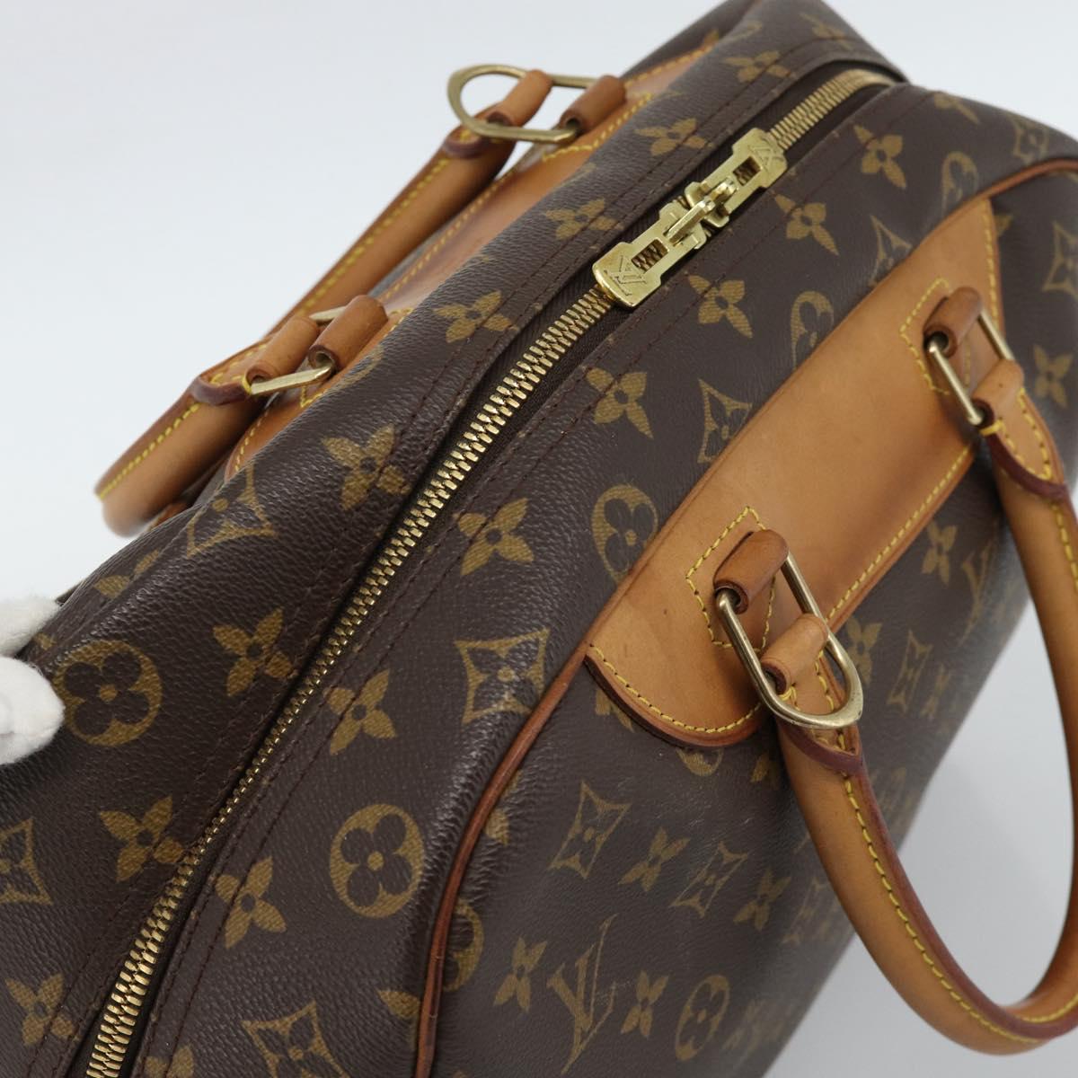 LOUIS VUITTON Monogram Deauville Hand Bag M47270 LV Auth ka4892