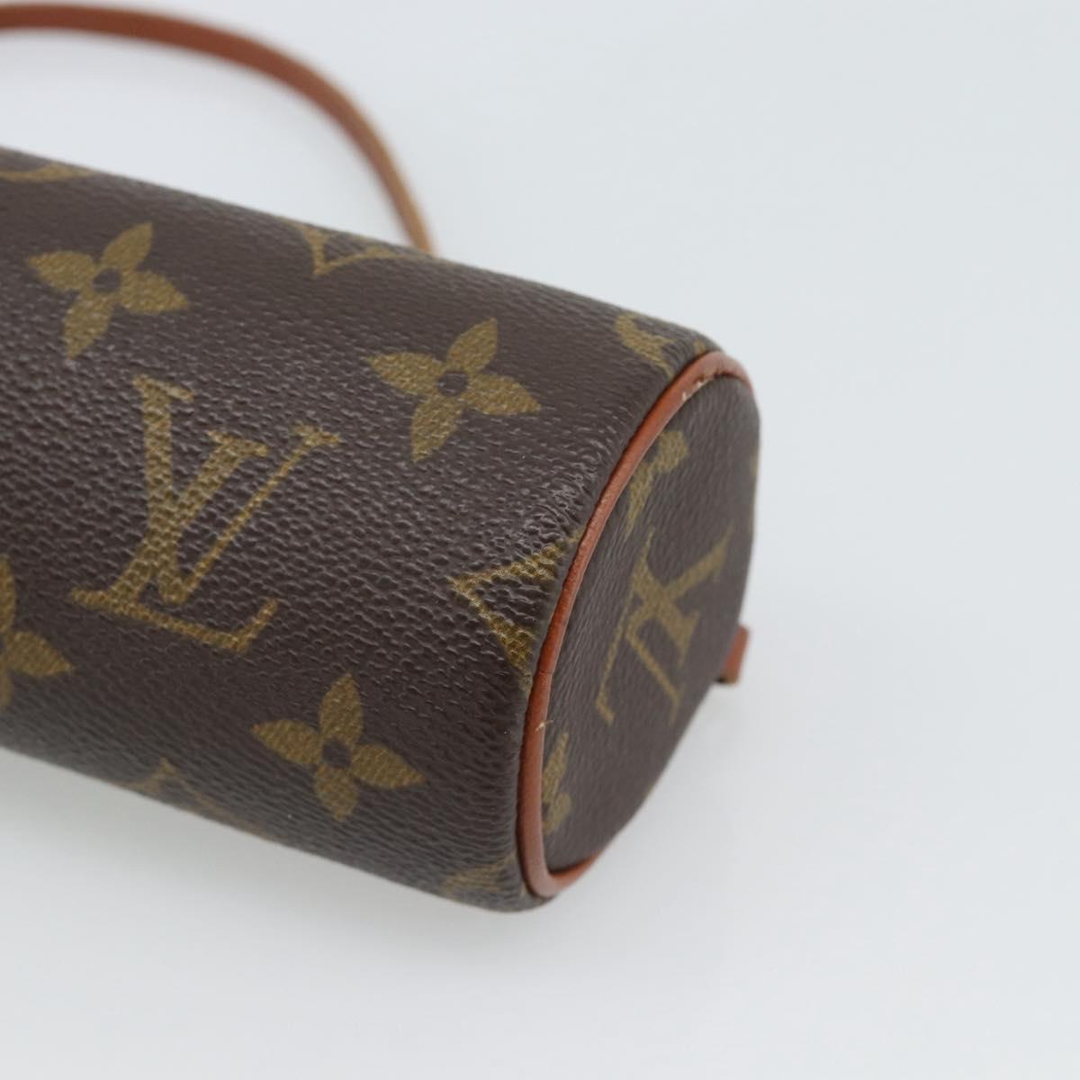 LOUIS VUITTON Monogram Papillon Pouch LV Auth ka4896