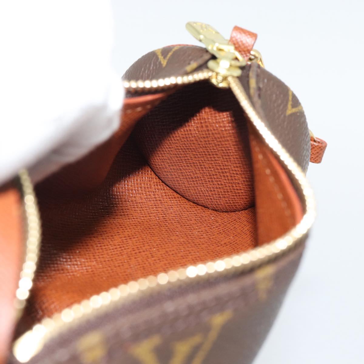 LOUIS VUITTON Monogram Papillon Pouch LV Auth ka4902