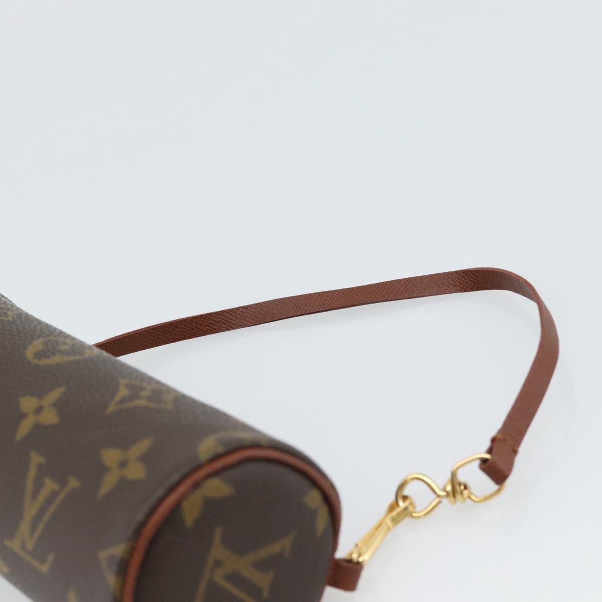 LOUIS VUITTON Monogram Papillon Pouch LV Auth ka4902