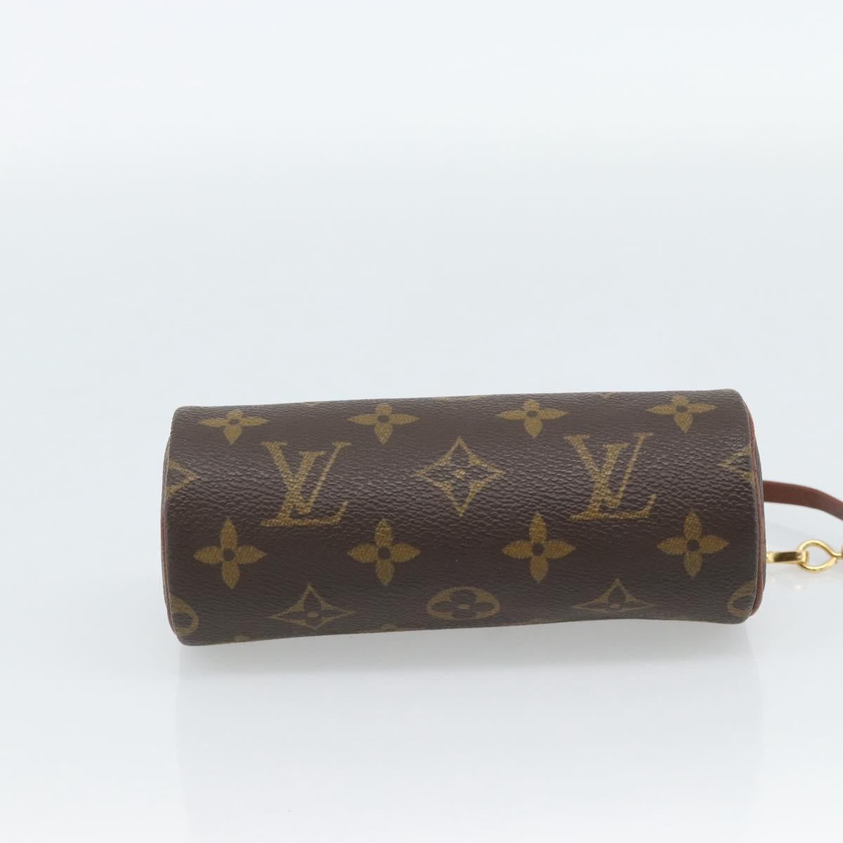 LOUIS VUITTON Monogram Papillon Pouch LV Auth ka4902