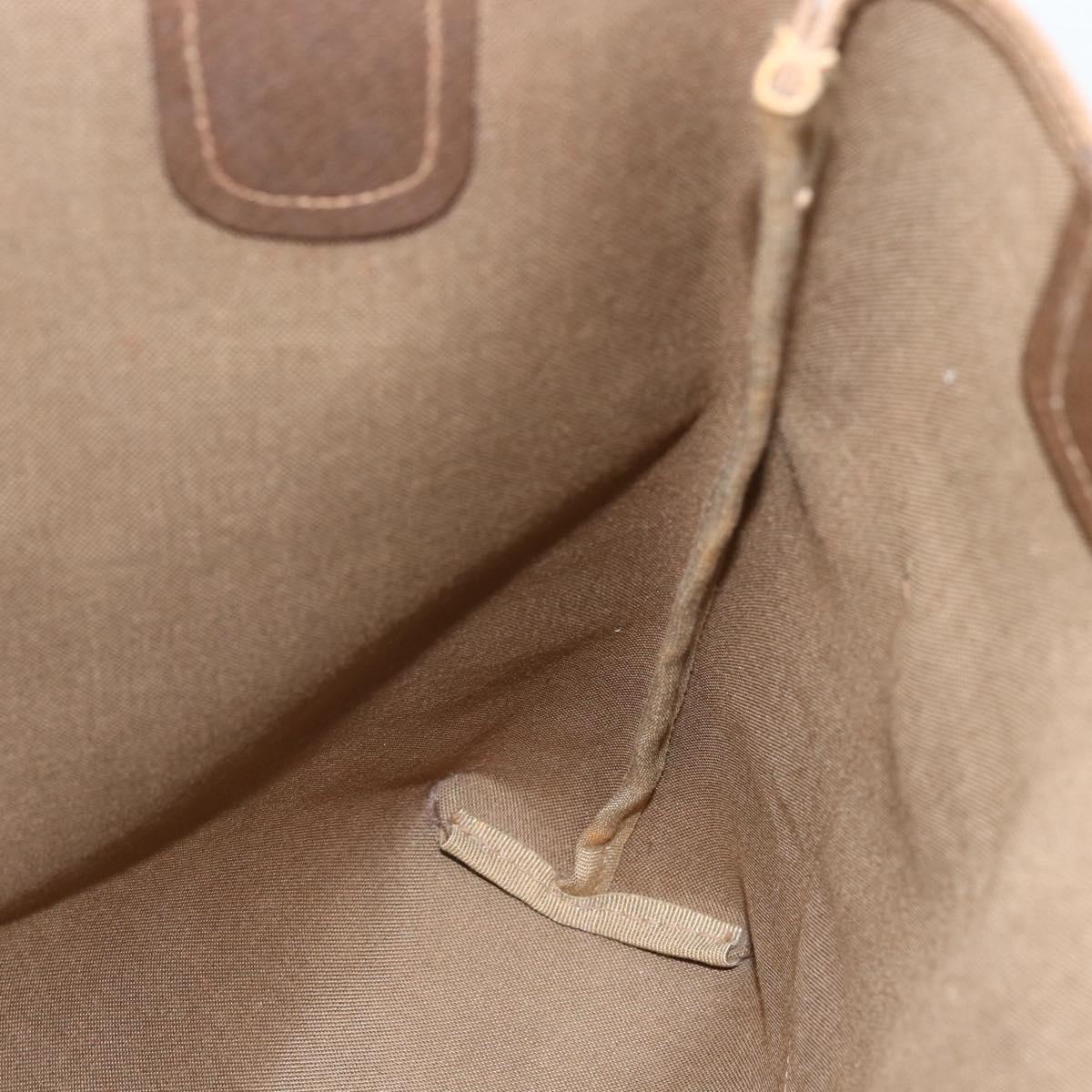 GUCCI GG Supreme Web Sherry Line Tote Bag PVC Beige Red 39 02 003 Auth ka492