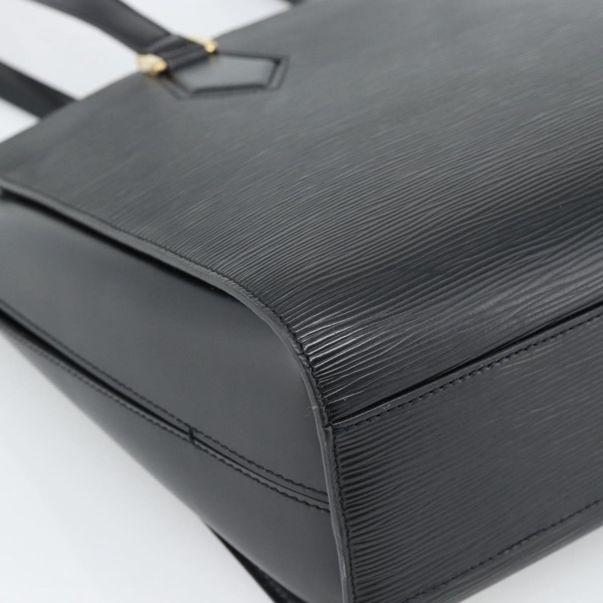 LOUIS VUITTON Epi Duplex Tote Bag Black M52422 LV Auth ka4922A