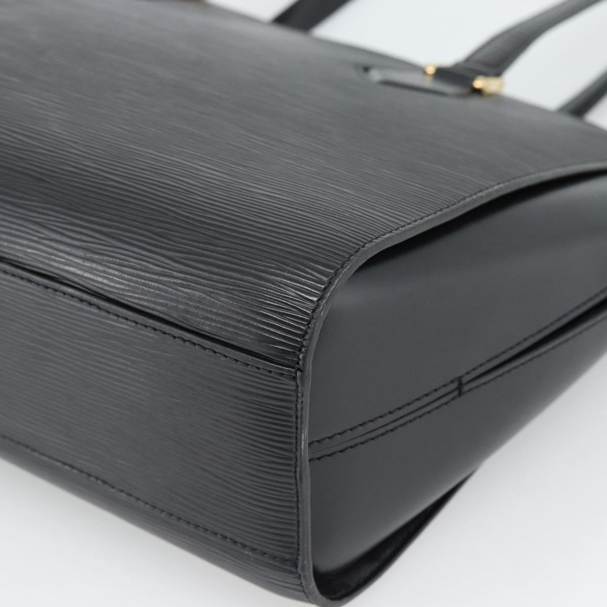 LOUIS VUITTON Epi Duplex Tote Bag Black M52422 LV Auth ka4922A